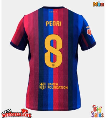 Barcelona Pedri Gonzalez #8 Replica Home Stadium Shirt 2026-27 Short Sleeve